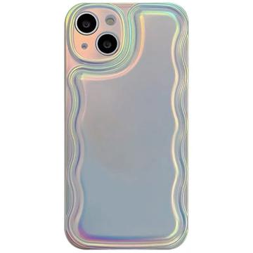 iPhone 15 Etui Radiant Wavy Laser Aurora