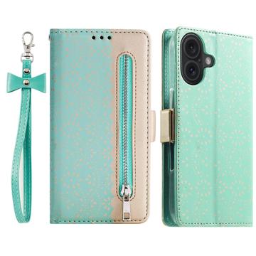 iPhone 16 Etui z portfelem Lace Pattern