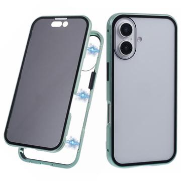 iPhone 16 Magnetyczne Etui z Hartowanym Szkłem - Prywatyzująca