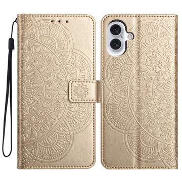 iPhone 16 Etui z Portfelem z Serii Mandala