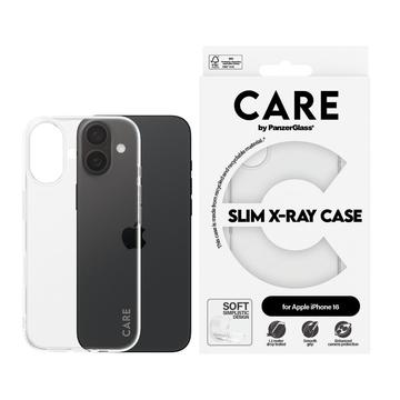 Etui iPhone 16 PanzerGlass Care Fashion Slim X-Ray - przezroczysty