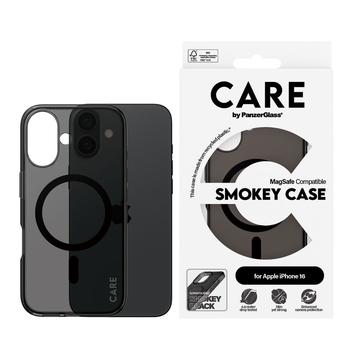 iPhone 16 PanzerGlass Care Smokey Urban Combat Etui - kompatybilny z MagSafe - czarny