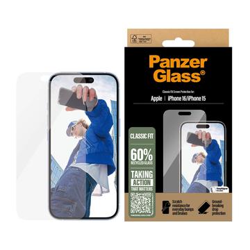 iPhone 16/15 Szkło Hartowane PanzerGlass Classic Fit