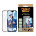 Szkło Hartowane PanzerGlass Ultra-Wide Fit EasyAligner do iPhone 16/15 - Czarna Krawędź