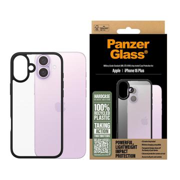 iPhone 16 Plus PanzerGlass HardCase Etui - czarny / przezroczysty