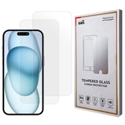 iPhone 16 Plus Szkło Hartowane Saii 3D Premium - 2 Szt.