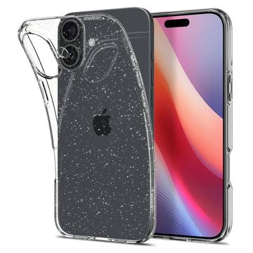 iPhone 16 Plus Etui Spigen Liquid Crystal Glitter - Przezroczyste