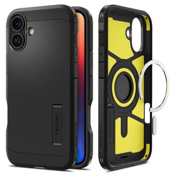 iPhone 16 Plus Etui Spigen Tough Armor Mag - Czarne