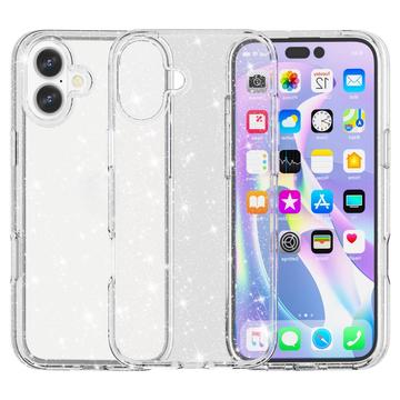 Hybrydowe Etui Stylish Glitter Series - iPhone 16 Plus