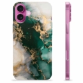 Etui TPU - iPhone 16 Plus - Jadeitowy Marmur