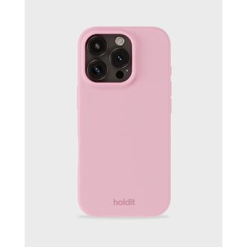 Etui silikonowe iPhone 16 Pro Holdit - Róż