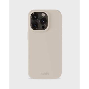 Etui silikonowe iPhone 16 Pro Holdit - jasny beż