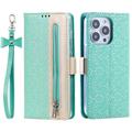 iPhone 16 Pro Etui z portfelem Lace Pattern