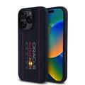 iPhone 16 Pro Max Oracle Red Bull Racing Vertical Logo MagSafe Etui z płynnego silikonu - Marynarka wojenna