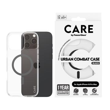 iPhone 16 Pro Max PanzerGlass Care Transparent Urban Combat Case - kompatybilny z MagSafe