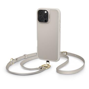 Etui z paskiem iPhone 16 Pro Max Spigen Cyrill Kajuk Classic Charm Mag - kremowy