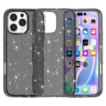 iPhone 16 Pro Max Hybrydowe Etui Stylish Glitter Series