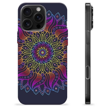 Etui TPU - iPhone 16 Pro Max - Kolorowa Mandala