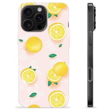 Etui TPU - iPhone 16 Pro Max - Wzór Cytryny