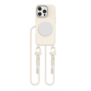 iPhone 16 Pro Max Tech-Protect MagNecklace MagSafe Case - Latte