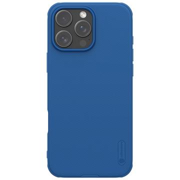 iPhone 16 Pro Hybrydowe Etui Nillkin Super Frosted Shield Pro - Błękit