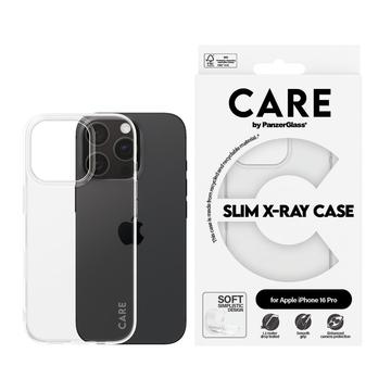 Etui iPhone 16 Pro PanzerGlass Care Fashion Slim X-Ray - przezroczysty