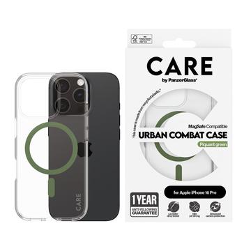 iPhone 16 Pro PanzerGlass Care Transparent Urban Combat Case - kompatybilny z MagSafe