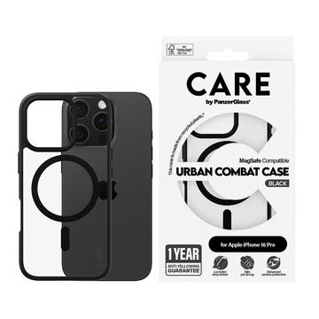 iPhone 16 Pro Etui PanzerGlass Care Urban Combat - kompatybilne z MagSafe - czarne