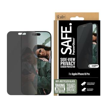 Szkło hartowane chroniące ekran iPhone 16 Pro PanzerGlass Safe Privacy Ultra-Wide Fit - 9H