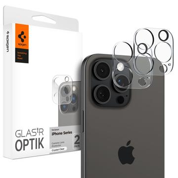 iPhone 16 Pro/16 Pro Max Szkło Hartowane w Obiektywie Spigen Optik.tR