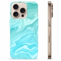 Etui TPU - iPhone 16 Pro - Błękitny Marmur