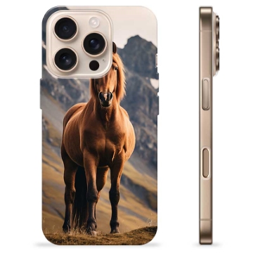 Etui TPU - iPhone 16 Pro - Koń