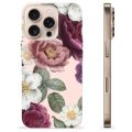 Etui TPU - iPhone 16 Pro - Romantyczne Kwiaty