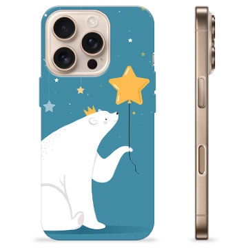 Etui TPU - iPhone 16 Pro - Niedźwiadek Polarny