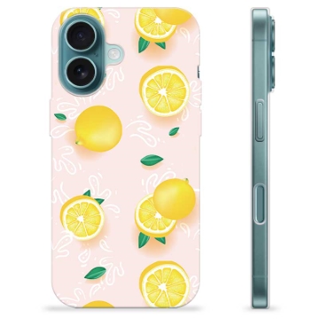 Etui TPU - iPhone 16 - Wzór Cytryny