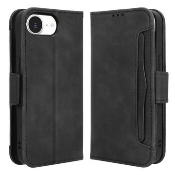 Etui portfelowe na karty iPhone 16e - czarne