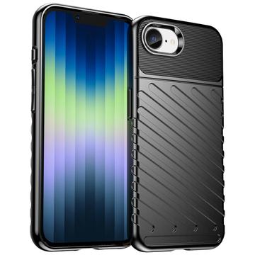 iPhone 16e Etui z TPU Thunder Serii - Czarne