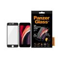 iPhone 6/6S/7/8/SE (2020)/SE (2022) PanzerGlass Case Friendly CamSlider Zabezpieczenie Ekranu - Czarna Krawędź