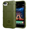 iPhone 7/8/SE (2020)/SE (2022) Etui z TPU Rugged Shield - Wojskowa Zieleń