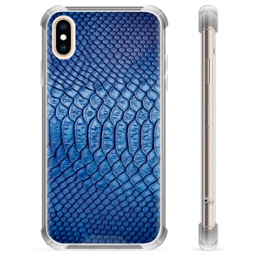 Etui Hybrydowe - iPhone X / iPhone XS - Skóra