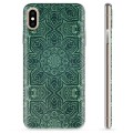 Etui TPU - iPhone X / iPhone XS - Zielona Mandala