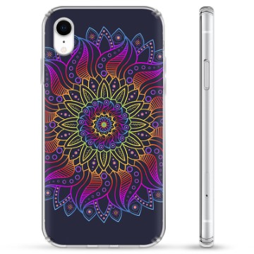 Etui Hybrydowe - iPhone XR - Kolorowa Mandala