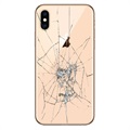 Naprawa tylnej obudowy telefonu iPhone XS - Tylko szkło - Złoto