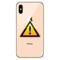 Naprawa Klapki Baterii iPhone XS - z ramką - Złoto