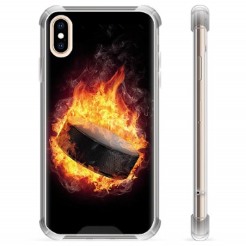 Etui Hybrydowe - iPhone X / iPhone XS - Hokej na Lodzie