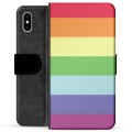 Etui Portfel Premium - iPhone X / iPhone XS - Pride