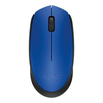 Logitech M171 Bezprzewodowy Mysz - Czarny / Niebieski