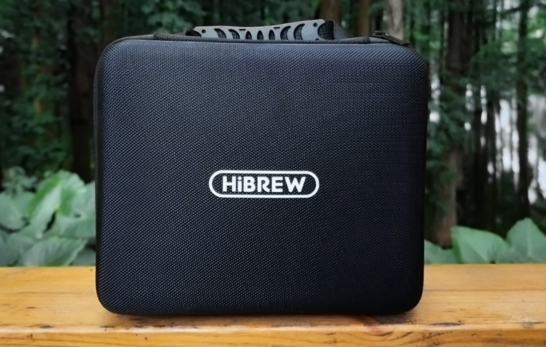 HiBREW H4-premium Przenośny ekspres do kawy 3 w 1 z etui 80W