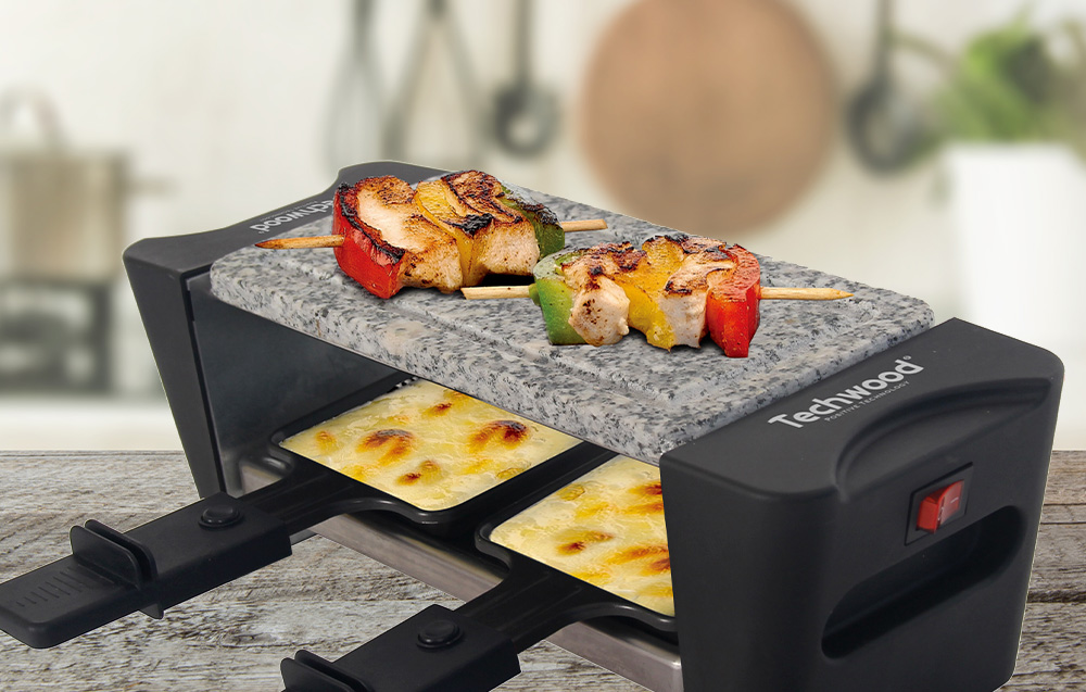 Grill elektryczny Techwood TRD-346 Raclette duo