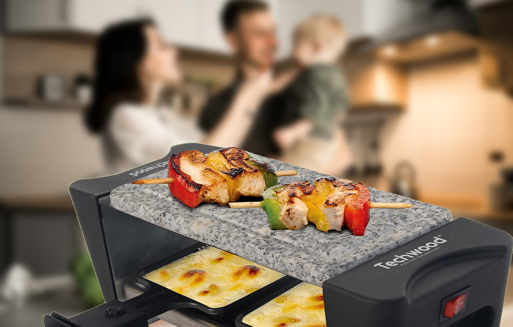 Grill elektryczny Techwood TRD-346 Raclette duo